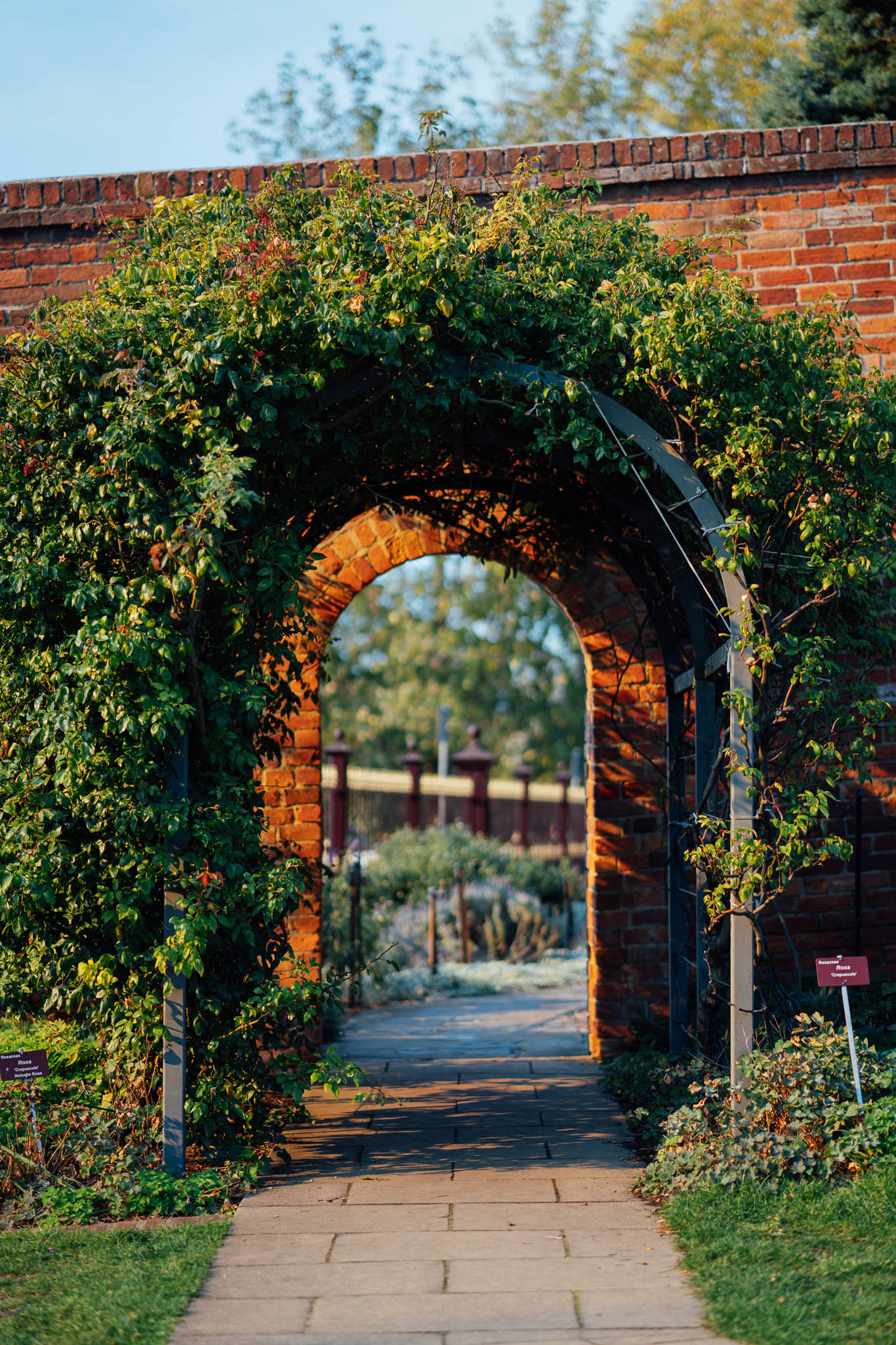 botanical gardens walking tour